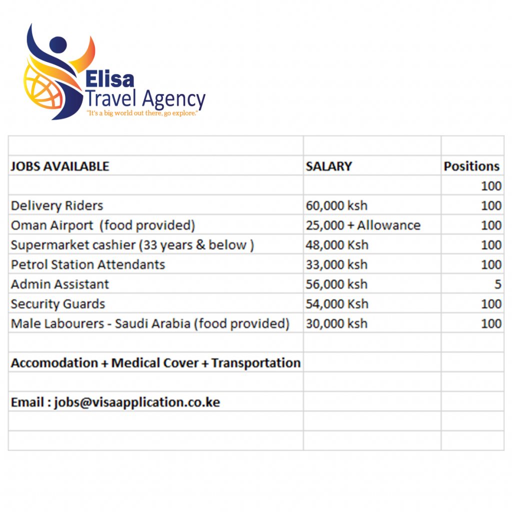 elisa travel agency jobs