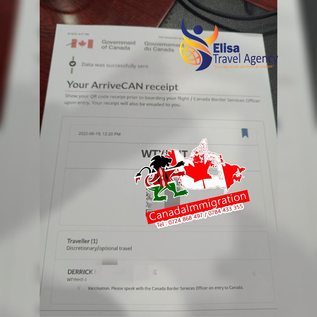 canada tourist visa application from kenya